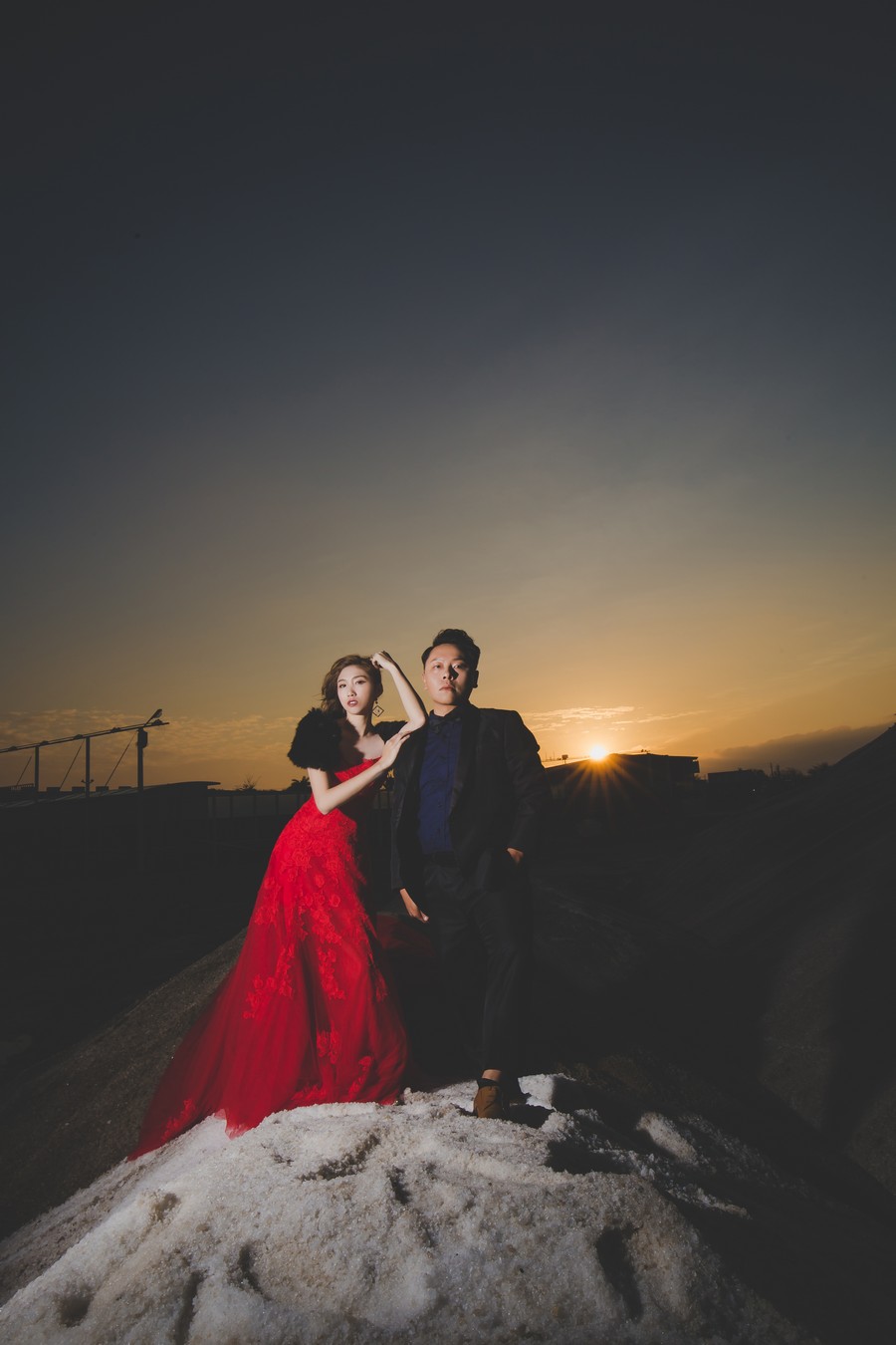 台南自然婚紗,七股鹽山婚紗